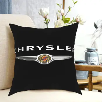 Chrysler Ikon Mobil Logo Férfi Fekete Atmungsaktives 100 Pamut Baseball Sapka Nők Párna Fedezze Párna Fedél 60x60 Párnahuzatok
