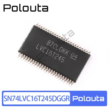 10 Db/Készlet Polouta SN74LVC16T245DGGR LVC16T245 TSSOP-48 SMD IC Logika Chip Elektronikus Alkatrészek Integrált Áramkörök