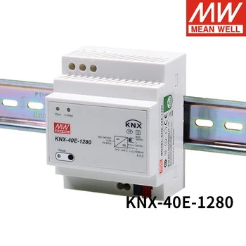 ÉRTEM, HÁT KNX-40E-1280 180-264VAC 1280mA 30V 38.4 W Integrált Fojtó KNX Kapcsolóüzemű Tápegység TP1-256 Smart Home Control