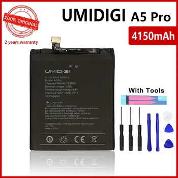 100% Eredeti 3300mAh Telefon Akkumulátor UMI Umidigi A5 A5 Pro Kiváló minőségű Elemeket Eszközök+nyomon Követési Számot