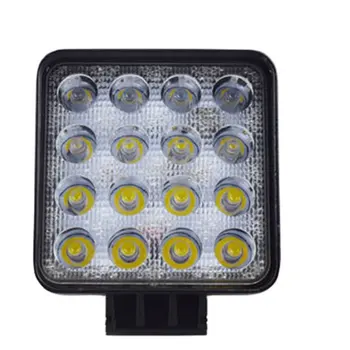 48W DRL LED Dolgozik Fény Vízálló Négyzetméter Fény Szuper Fényes Reflektorfénybe Off-road Autó, Teherautó, Motorkerékpár