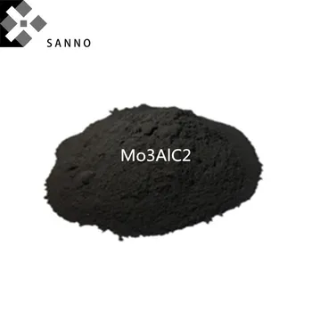 100g Magas tisztasága 98% MAX fázis kerámia molibdén alumínium-karbid Mo3AlC2 325 háló Mxene max fázis Mo3AlC2 Por labor