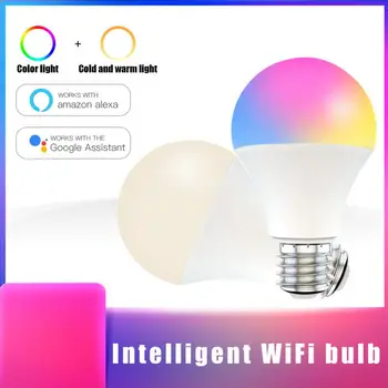 15W WiFi Smart Light Bulb RGB Szabályozható CozyLife APP Ellenőrzési E26 E27 B22 LED Lámpa Siri Hang Ellenőrzési Munka Alexa, a Google Haza