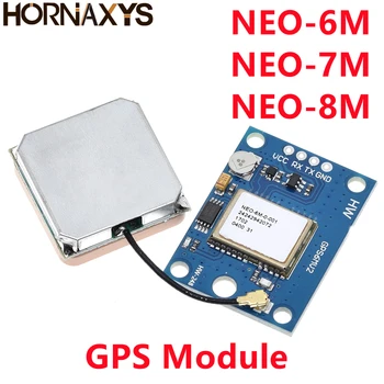 GY-NEO6MV2 Új NEO-6M NEO-7M NEO-8M GPS Modul NEO6MV2 a repülésirányító EEPROM MWC APM2.5 Nagy Antenna Arduino