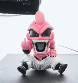 10CM Dragon Ball Z Super Saiyan Egy Majin Buu Ábra baba Modell Játékok Ajándék