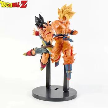 Dragon Ball Szuper Son Goku Bojtorján Apja Fia PVC akciófigurák 190mm Anime Dragon Ball Z Goku Ott DBZ Figura Játékok