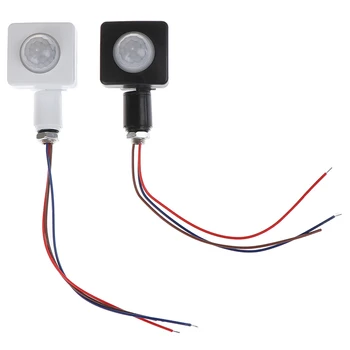 Mini Smart Switch Szekrényben PIR Érzékelő, Érzékelő 85-265V LED Infra PIR Mozgásérzékelő Érzékelő Automatikus Érzékelő, Kapcsoló