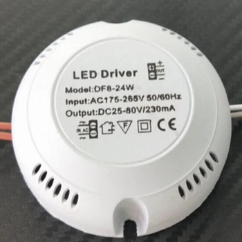 1 pc 24W 36w LED Driver,felső Vezető,220v Kör Vezető Világítás Át A LED Mélysugárzók, Lámpák
