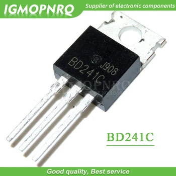 10db/sok tranzisztor BD241C BD241 TO-220 tranzisztor új, eredeti