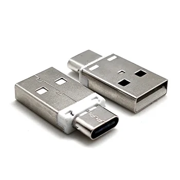 2-10db USB-EGY férfi C-TÍPUSÚ női Fast Charge Töltő Adapter USB-C Csatlakozó Adatok OTG Funkció Adapter Átalakító