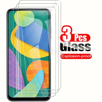 3 DB/Sok Védő Üveg Samsung Galaxy F52 5G Képernyő Védő Fólia Sumsung A52 a51-es A50 A50S M51 Védő Üveg