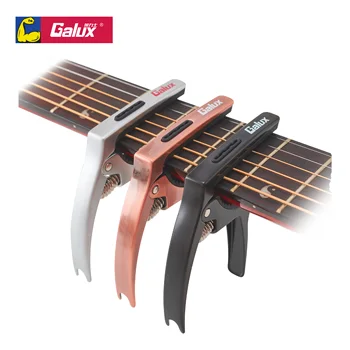 GALUX Lux gitár capo népi gitár tartozékok Ukulele multifunkcionális három-az-egyben öv evező, cintányér, dob